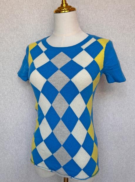 Značkový kašmírový top, xs