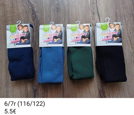 Nove kvalitné pančuchy, 80 - 146