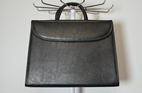 Čierna kabelka - aktovka, 