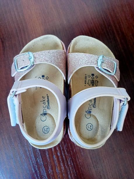 Sandálky 21, cupcake,21