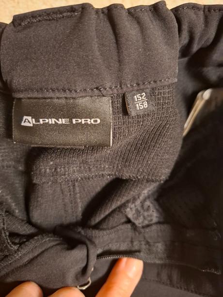 Softshellove nohavice, alpine pro,152