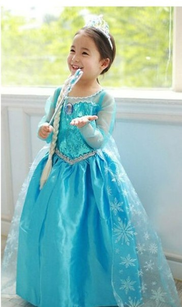 Šaty kostým maska elza frozen ľadové kráľovstvo, 