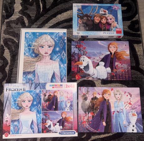 Puzzle frozen od 4+,