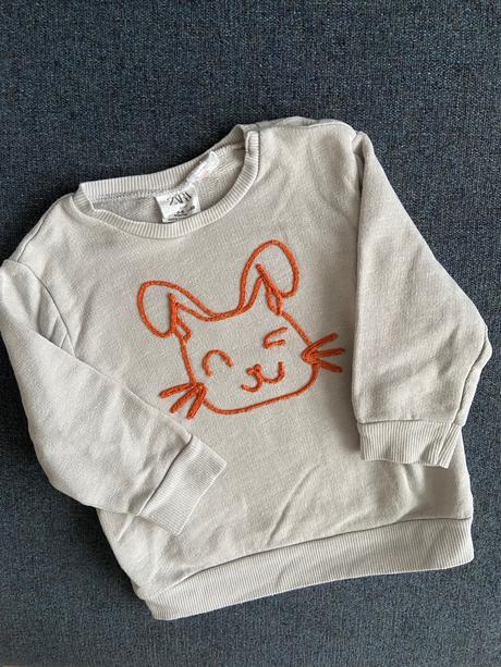 Zara mikinka zajko 68, zara,68