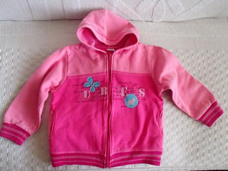 Dievčenská mikina s kapucňou, 104