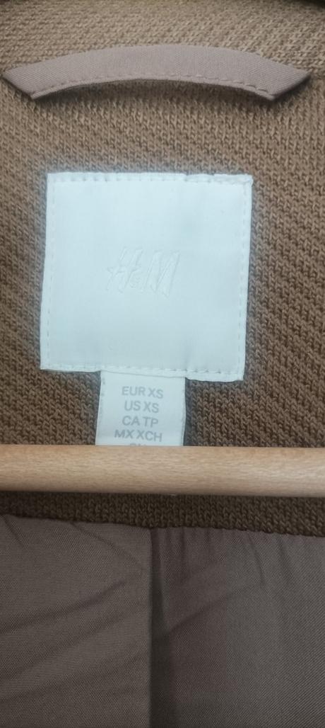 Damsky kabat, h&m,xs