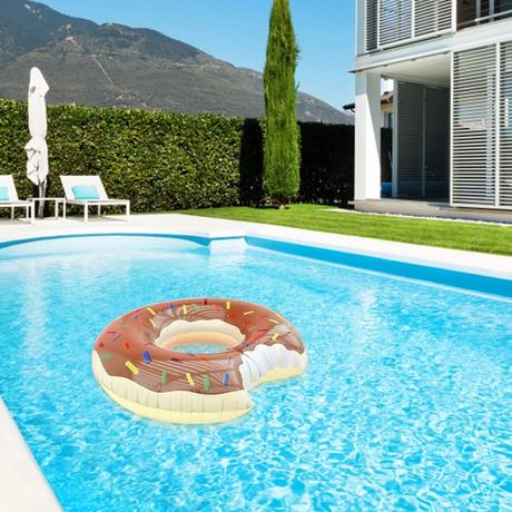 Koleso na plávanie melón alebo donut,