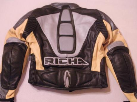 Moto kožená bunda, s