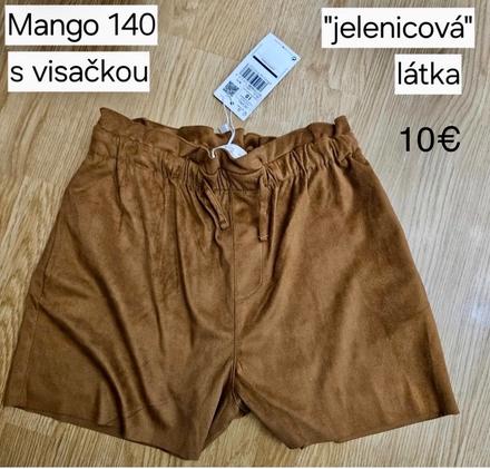 Nové mango trendy šortky 146/152, mango,146 / 152