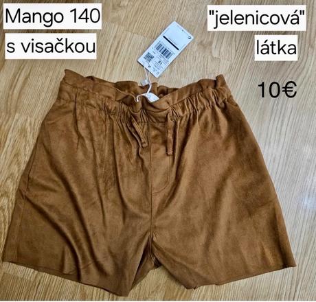 Nové mango trendy šortky 146/152, mango,146 / 152
