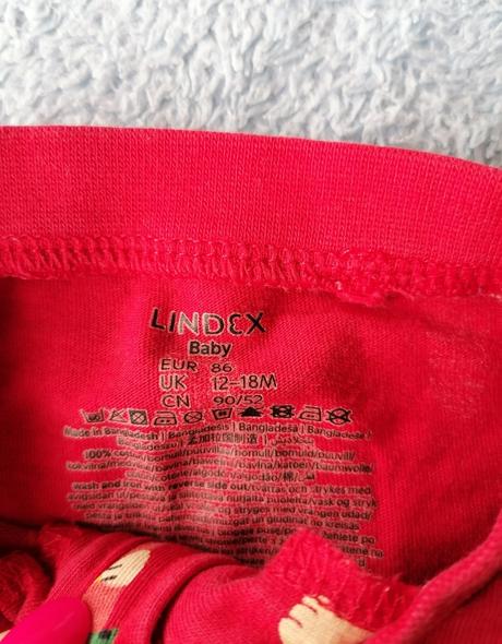 Vianočné pyžamka, lindex,80