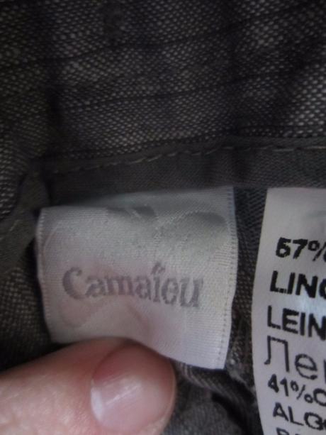 Elegantné nohavice svetlo hnedé camaieu xs, camaieu,xs