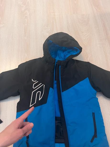 Zimna bunda 122/128, crivit,122