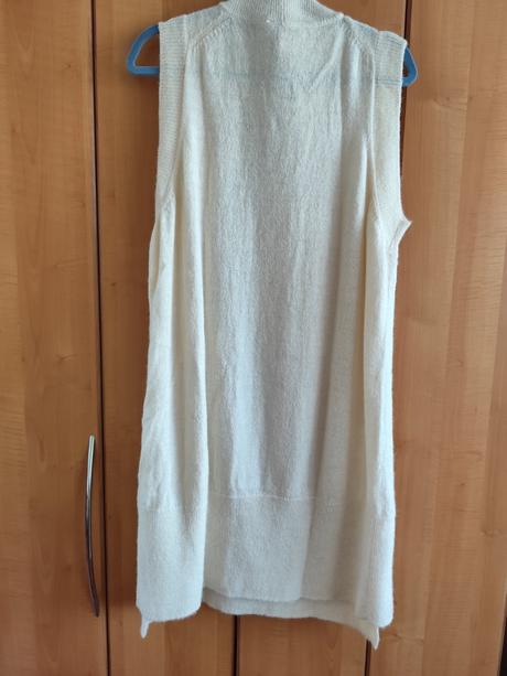 Dlhá vesta alebo šaty, cos,l