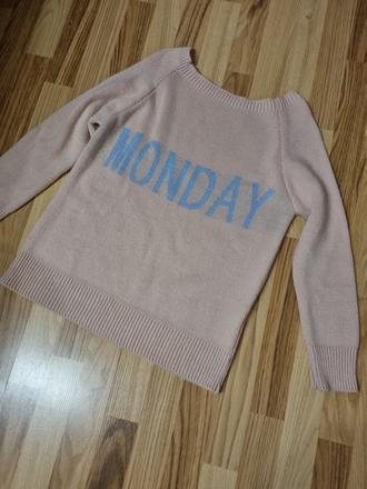 Monday sveter na štýl marant, m