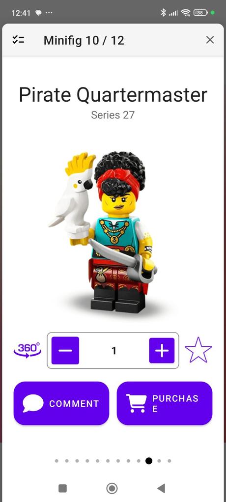 Lego minifigures séria 12, 