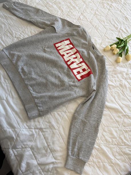 Sivá mikina marvel, house,m