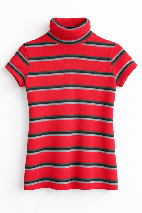 Dámsky pruhovaný rolák, s