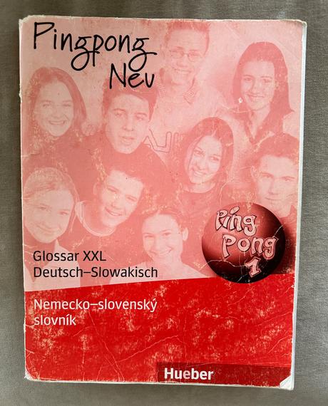 Nemčina - pingpong 1 - sada,