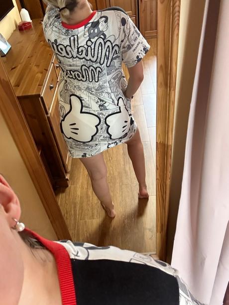 Šaty mickey, s