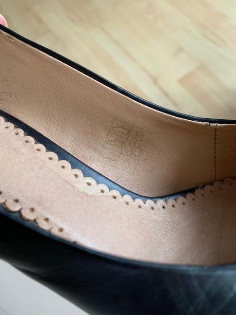 Výpredaj - 30 percent- klasické kožené lodičky smh, 39