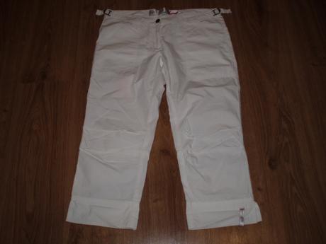 3/4 biele nohavice , 38