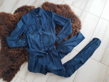 Džínsový overal 34, tchibo,xs