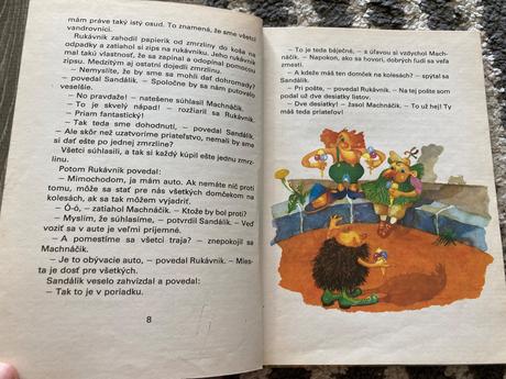 Rukávnik, sandálik a machnáčik prvé vyd.1980, 