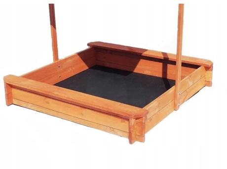 Nové drevené detské pieskovisko - viac typov sklad, 