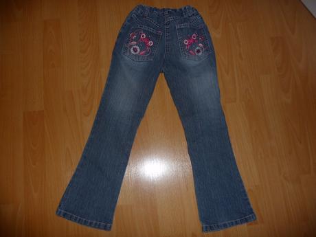 Vyšívané rifle x-mail na 6-7 rokov, 122