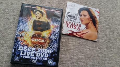 Dvd cd ceca usce , idealno losa,
