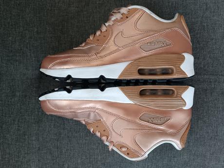 Nike air max 90 se metallic bronze, nike,38