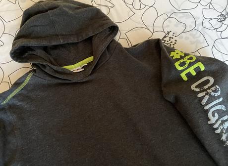 Teplá mikina s kapucou awg mode center v. 158/164, 158