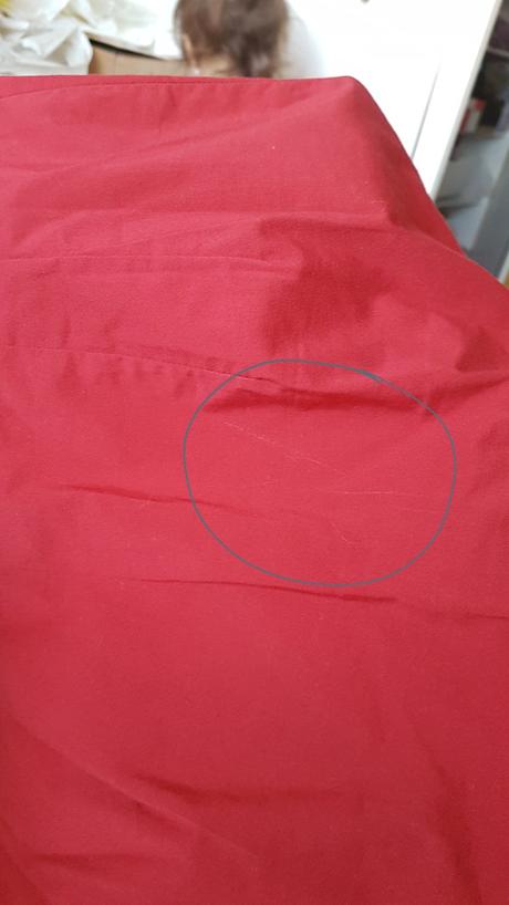 Ann taylor loft malinová sukňa s volánom, s