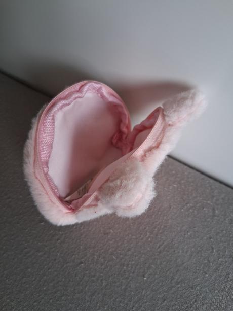 Peňaženka macko plyšák zips ako nová medveď, pepco