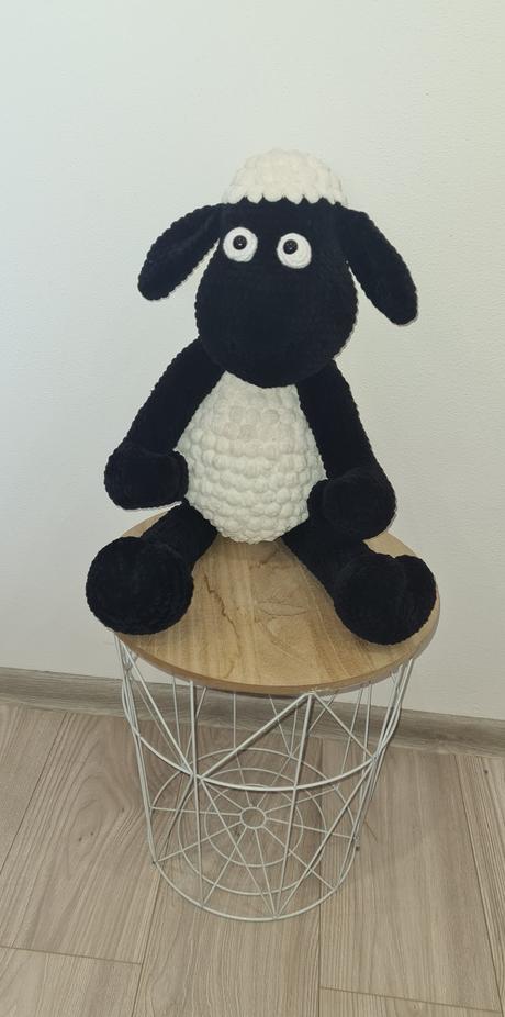 Ovečka shaun - háčkovaná, 