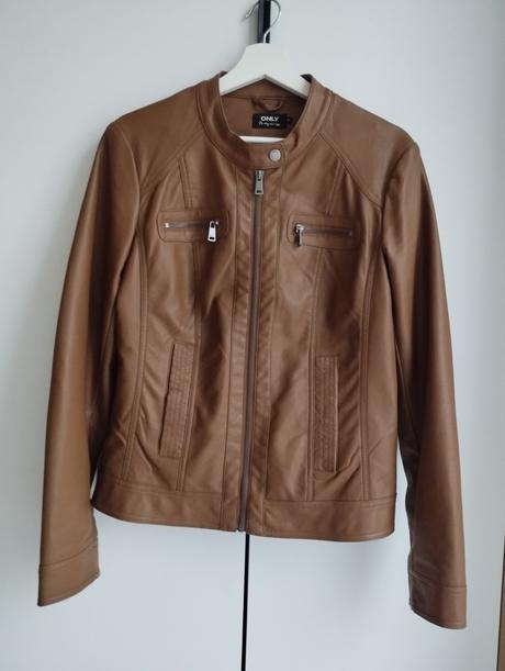 Koženková bunda, only,40