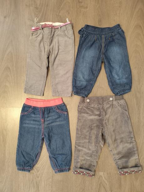 Mix detských nohavíc, 68–80