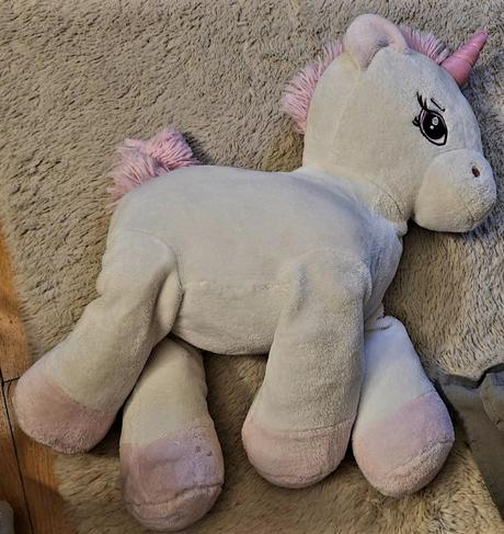 Velky plysovy unicorn,