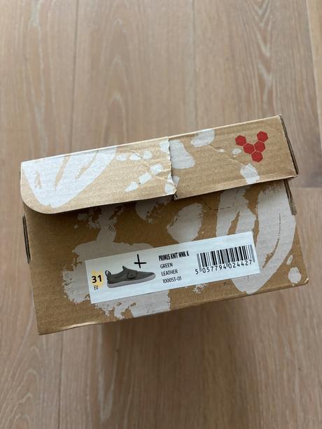 Tenisky vivobarefoot primus knit wmk kids green 31, vivobarefoot,31