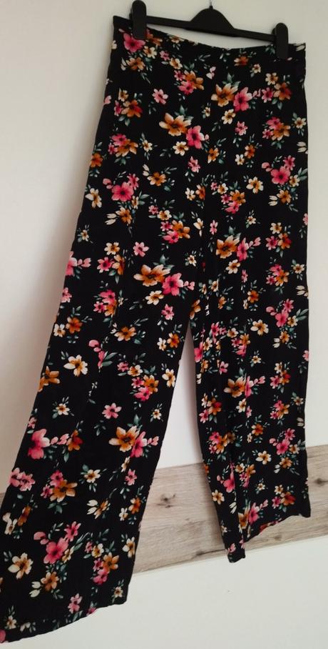 Ľahké voľné nohavice, l