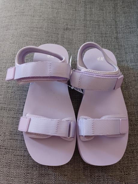 Dievčenské sandále, h&m,36 / 37