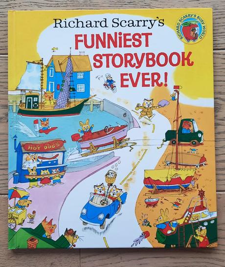 Knižka richard scarrys, funniest storybook ever, 