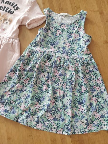2x šaty, h&m,98