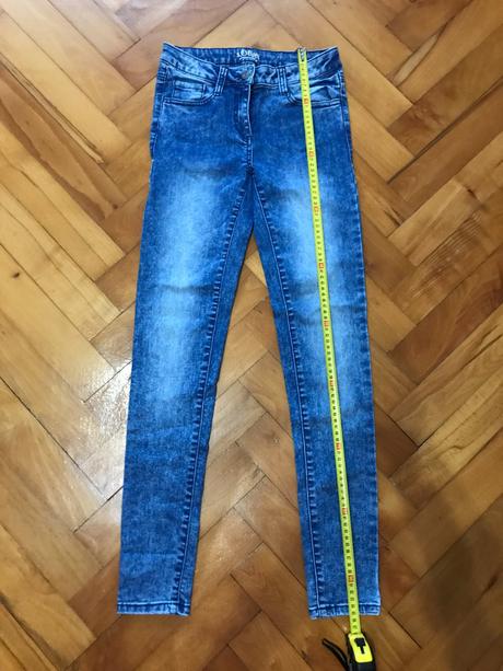 Dievčenské jeansy, rifle - s. oliver, s.oliver,164