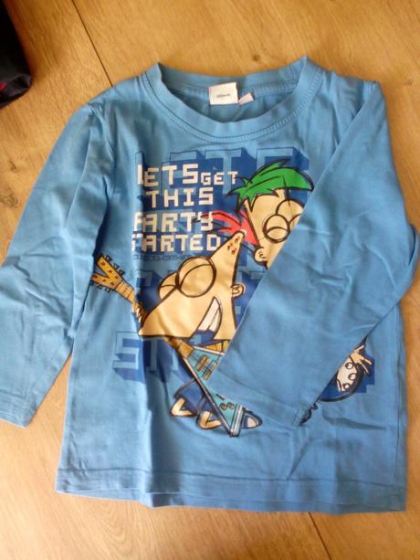 Tričko s dlhým rukávom, disney,98
