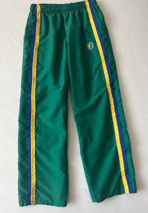 Zelené šuštiaky vel.146, 146