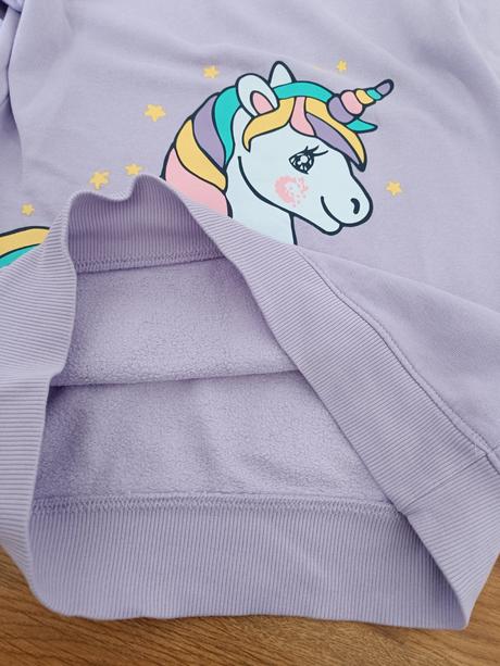 Predĺžená zateplená mikina, bonprix,128