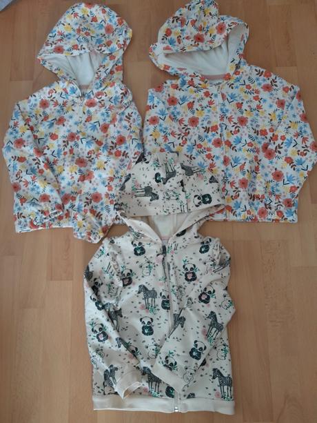 Dievčenské bavlnené mikiny veľ. 116, palomino,116