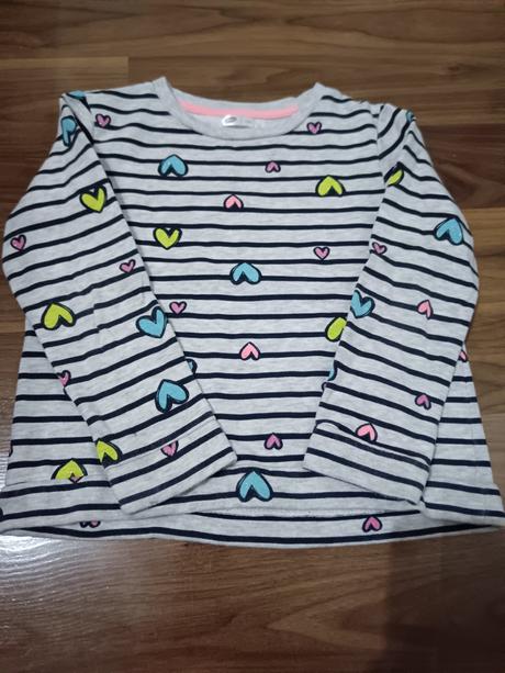 Neónové rofliky h&m a mikinkw, h&m,122